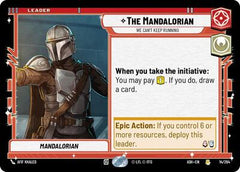 The Mandalorian - We Can't Keep Running - 14/264 - Rare - Ashes of the Empire