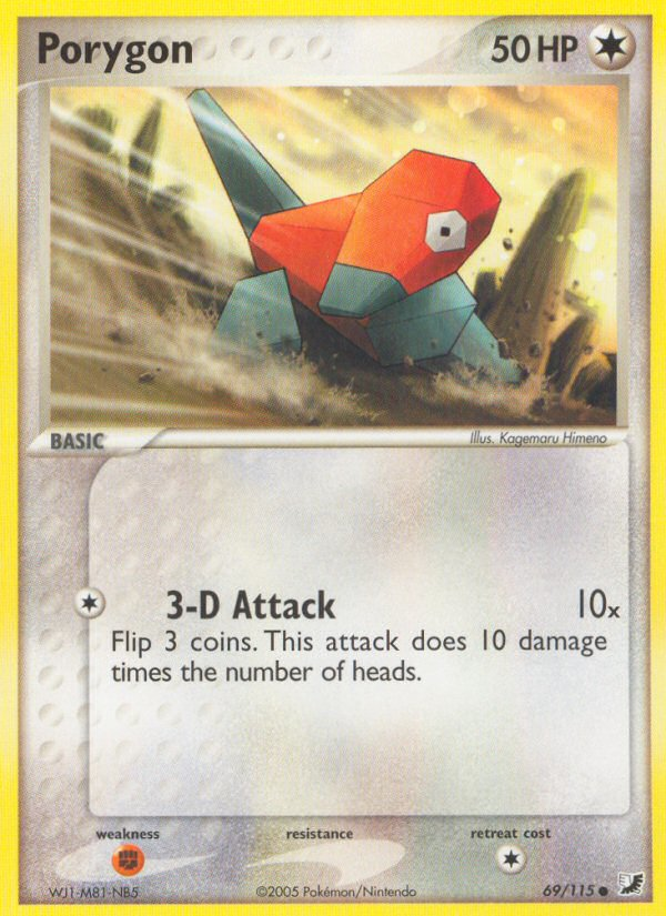 Porygon - 069/115 - Unseen Forces