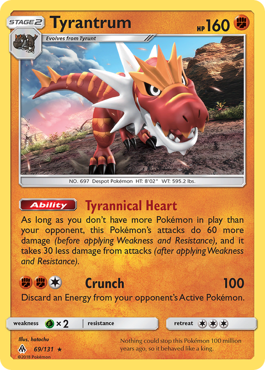 Tyrantrum - 069/131 - Forbidden Light