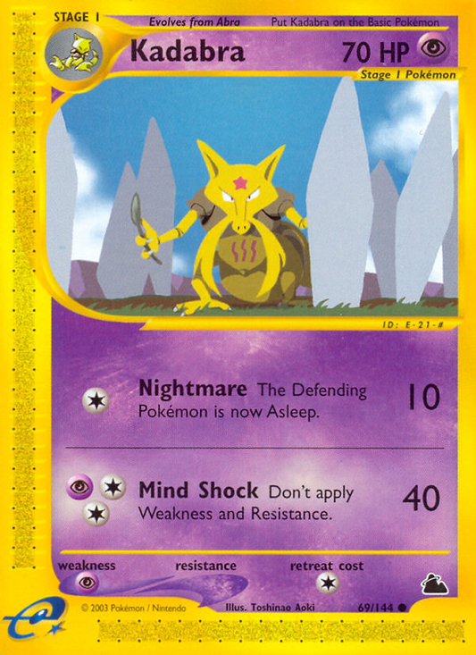 Kadabra - 069/144 - Skyridge