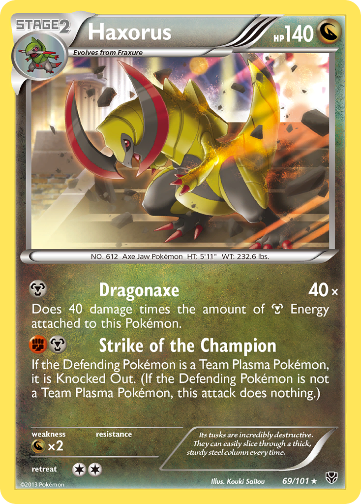 Haxorus - 069/101 - Plasma Blast