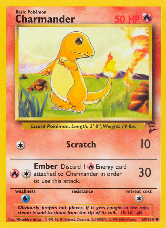 Charmander - 069/130 - Base Set 2