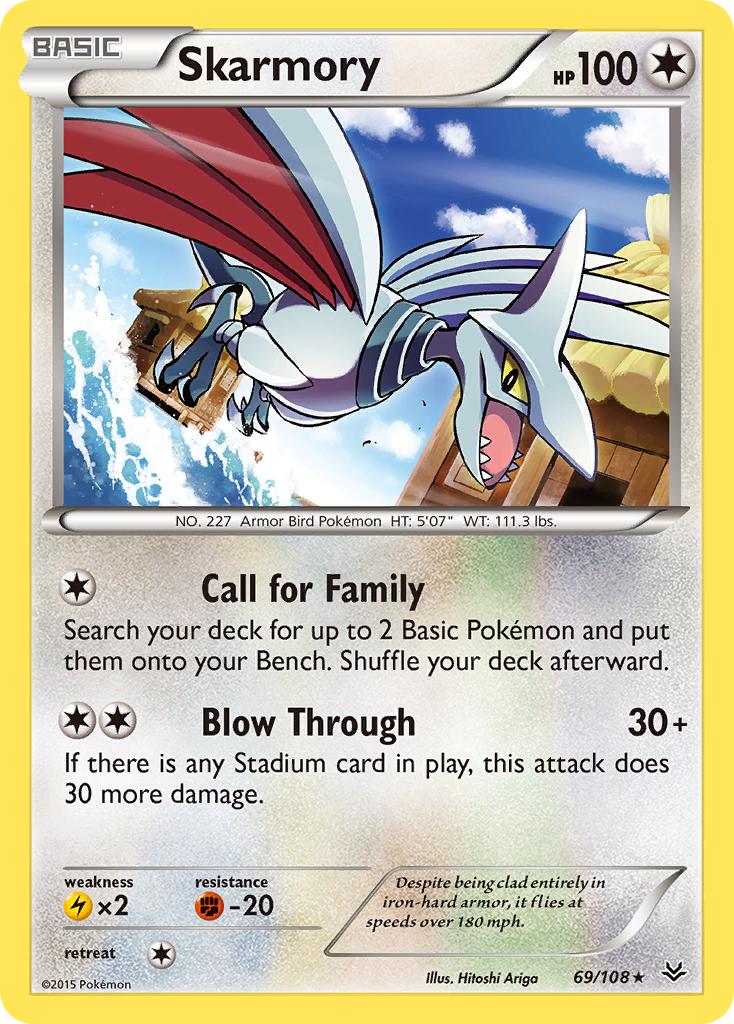 Skarmory - 069/108 - Roaring Skies