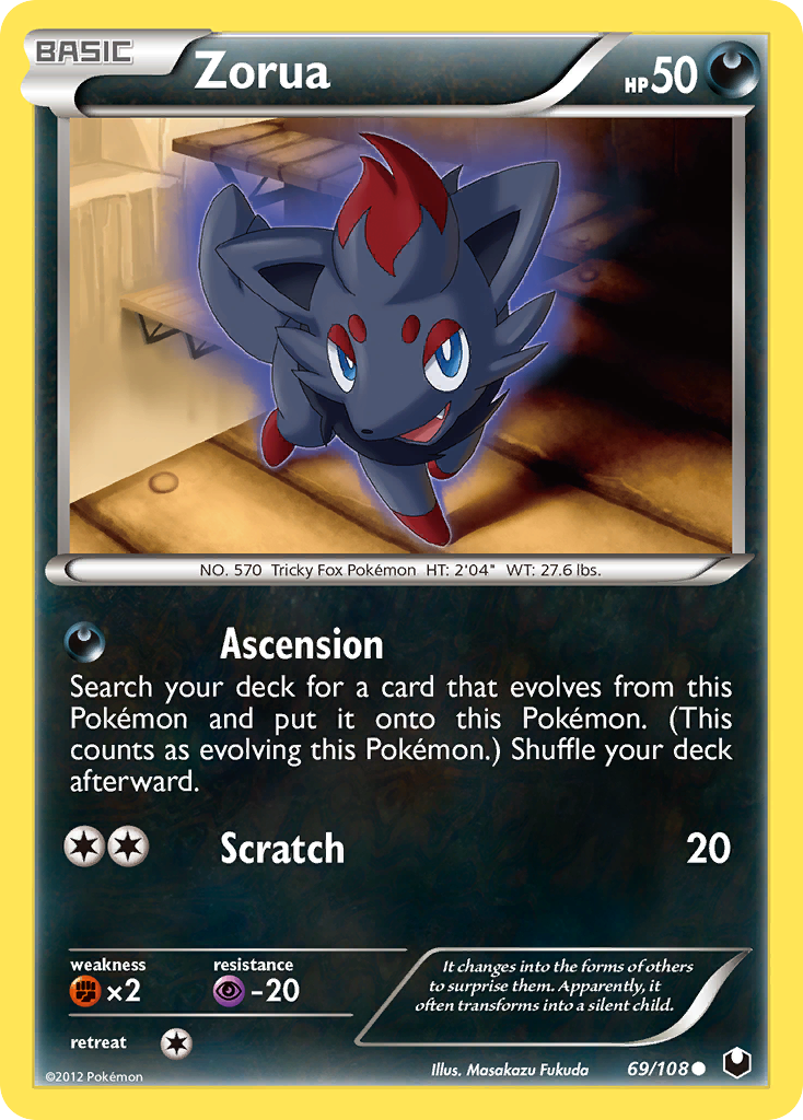 Zorua - 069/108 - Dark Explorers