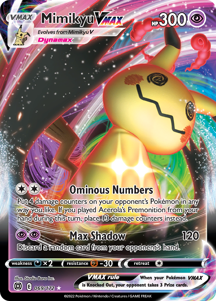 Mimikyu VMAX - 069/172 - Brilliant Stars