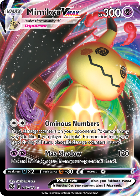 Mimikyu VMAX - 069/172 - Brilliant Stars