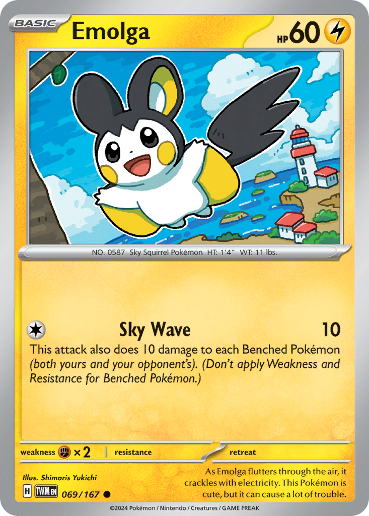 Emolga - 069/167 - Twilight Masquerade