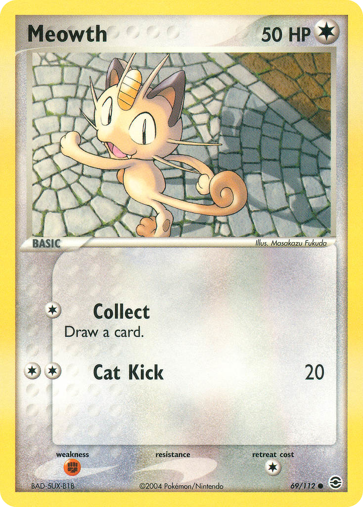 Meowth - 069/112 - FireRed & LeafGreen