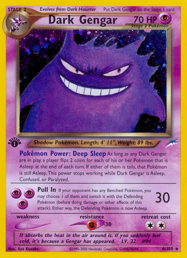 Dark Gengar - 006/105 - Neo Destiny