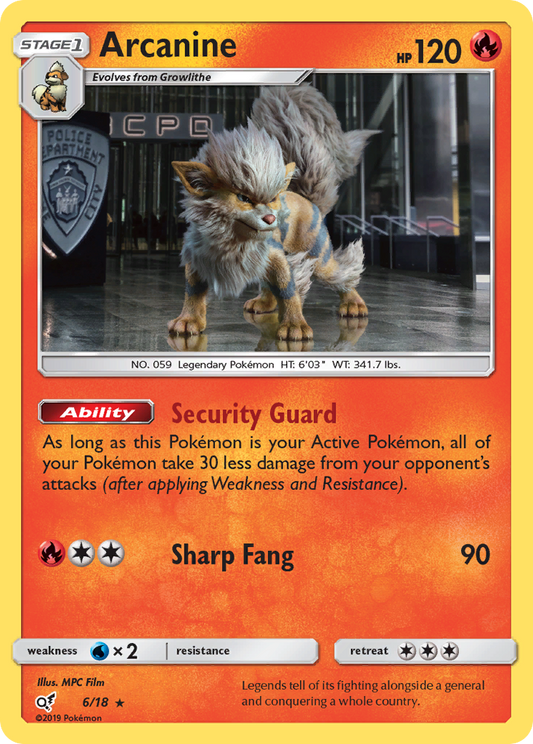 Arcanine - 06/18 - Detective Pikachu