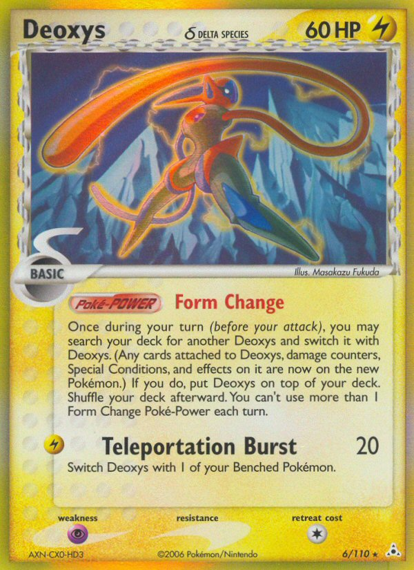 Deoxys ? - 006/110 - Holon Phantoms