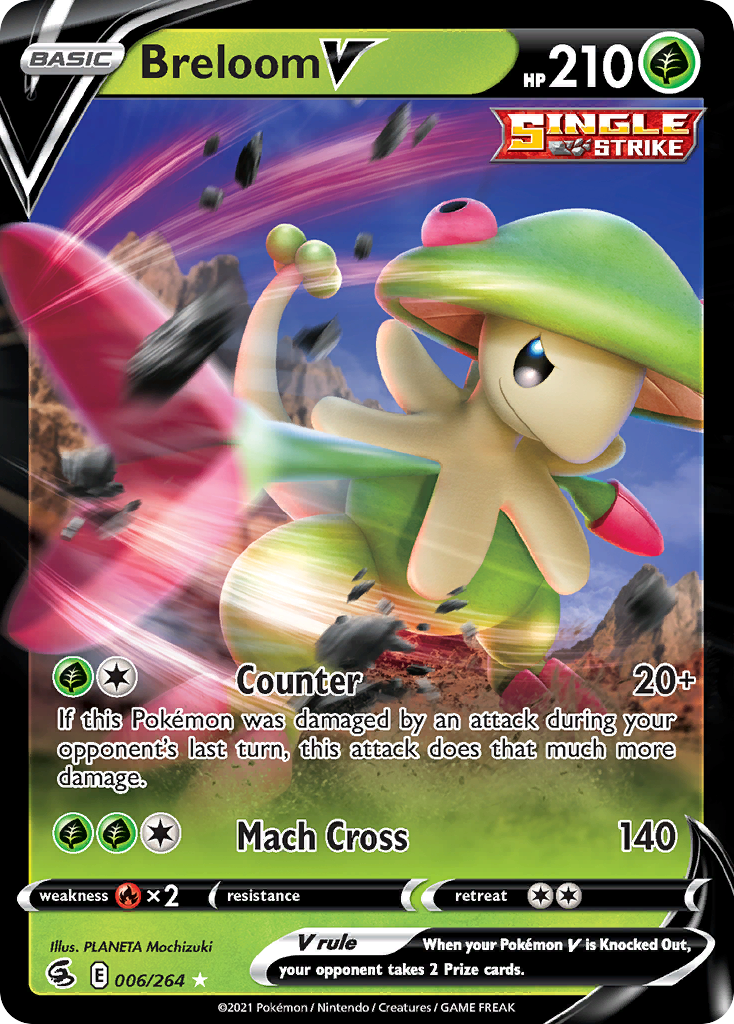 Breloom V - 006/264 - Fusion Strike