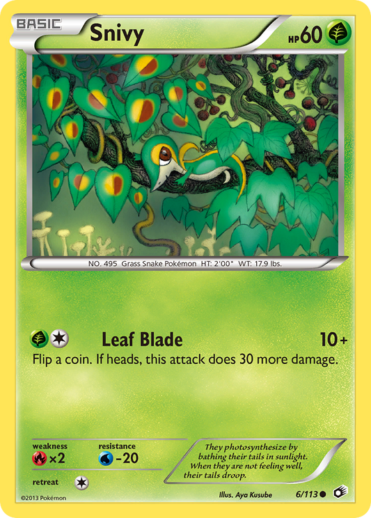 Snivy - 006/113 - Legendary Treasures