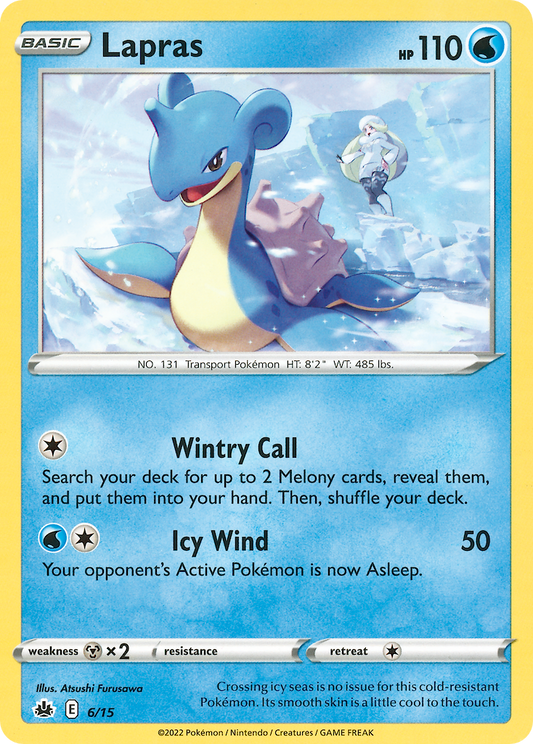 Lapras - 06/15 - McDonald's Collection 2022