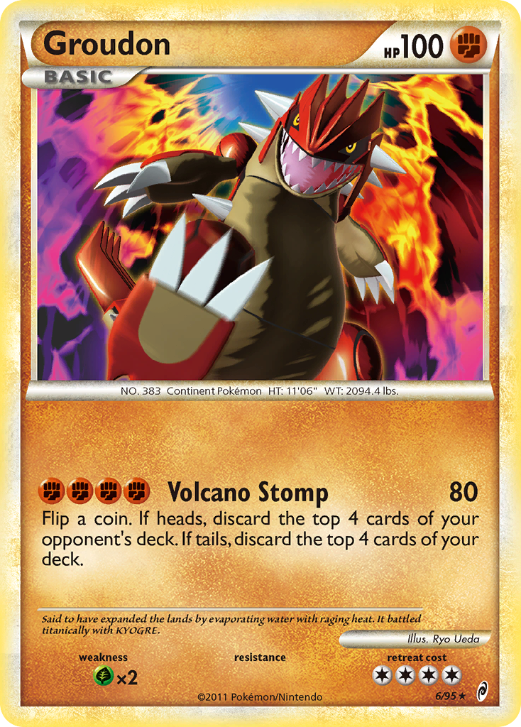 Groudon - 06/95 - Call of Legends