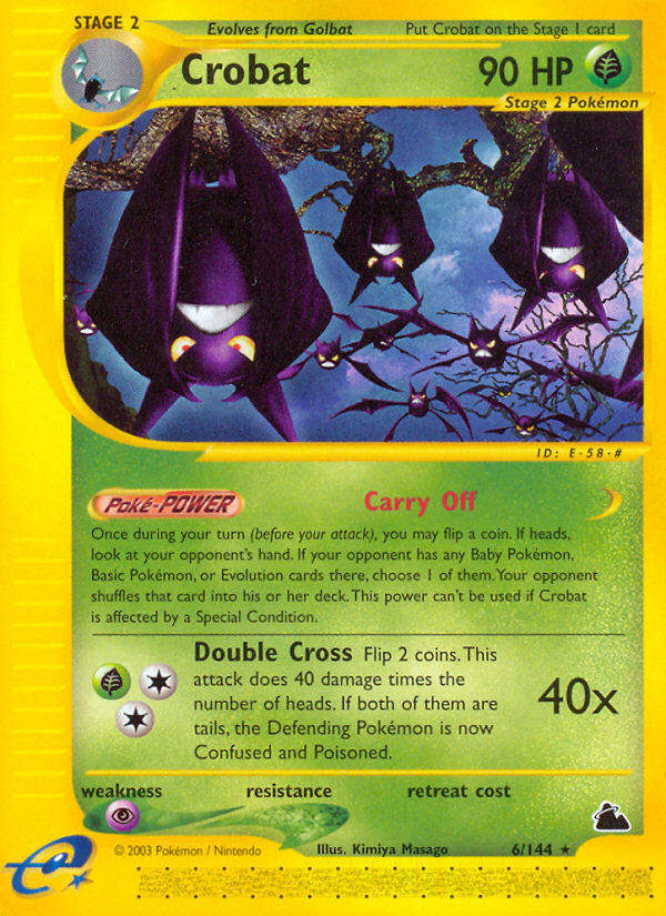 Crobat - 006/144 - Skyridge