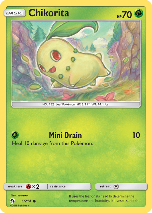 Chikorita - 006/214 - Lost Thunder