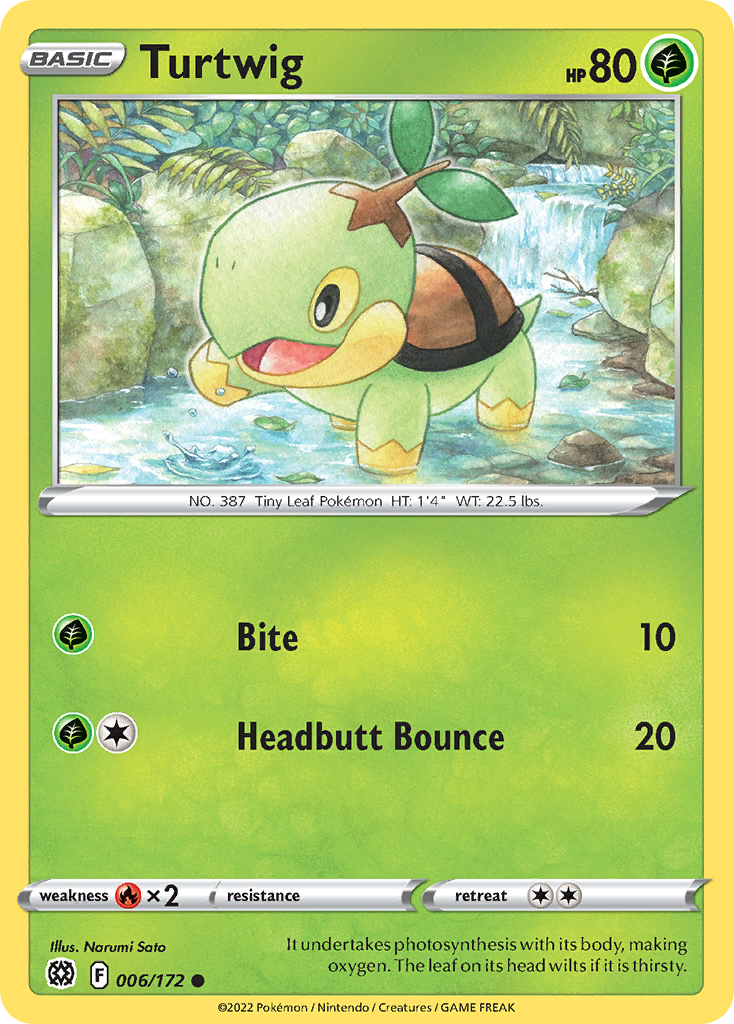 Turtwig - 006/172 - Brilliant Stars