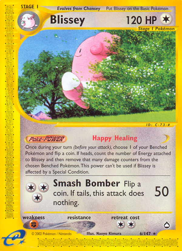 Blissey - 006/147 - Aquapolis