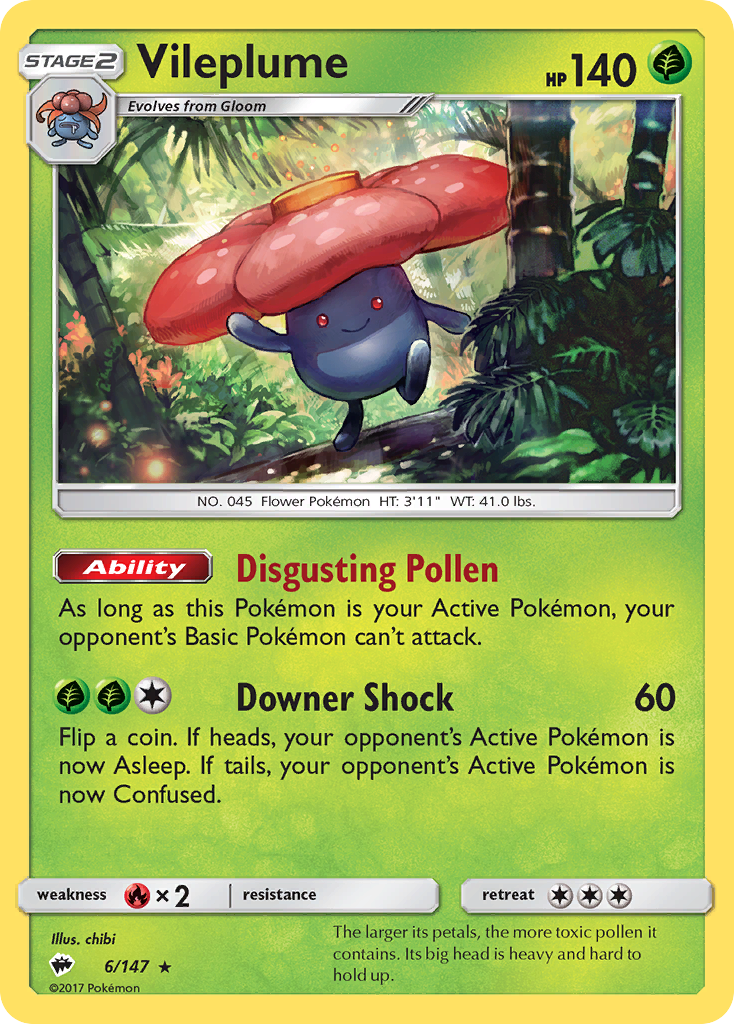 Vileplume - 006/147 - Burning Shadows