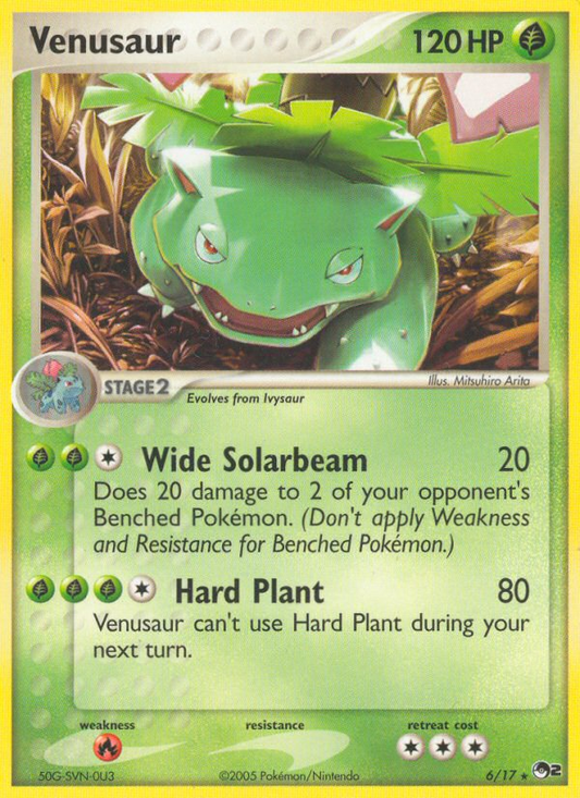 Venusaur - 06/17 - POP Series 2