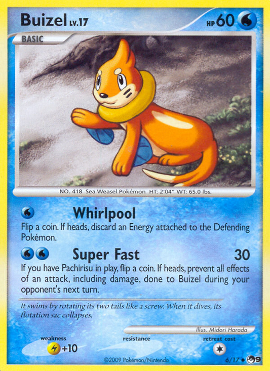 Buizel - 06/17 - POP Series 9