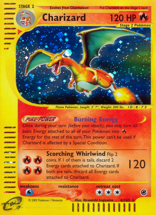 Charizard - 006/165 - Expedition Base Set