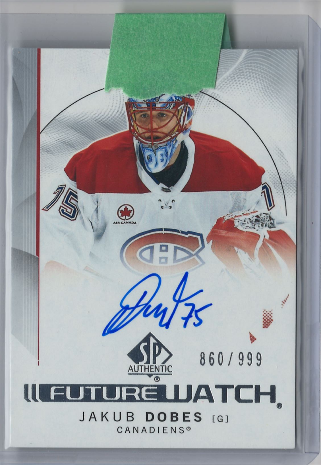 2024-25 Upper Deck SP Authentic Jakub Dobes Future Watch Auto 860/999
