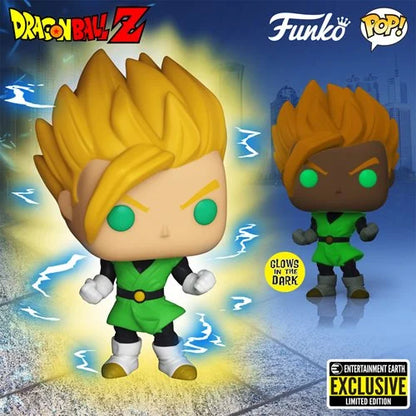 Dragon Ball Z Super Saiyan Gohan Glow-in-the-Dark Funko Pop! Vinyl Figure #858 - Entertainment Earth Exclusive