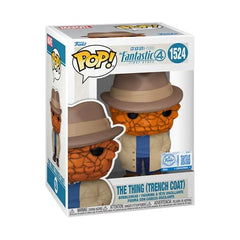 The Fantastic Four: First Steps The Thing (Trench Coat) Funko Pop! Vinyl Figure #1524 - Entertainment Earth Exclusive
