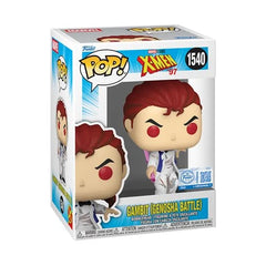 X-Men '97 Gambit (Genosha Battle) Funko Pop! Vinyl Figure #1540 - Entertainment Earth Exclusive