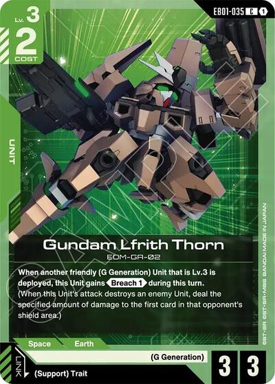 Gundam Lfrith Thorn - EB01-035 - COMMON - Eternal Nexus