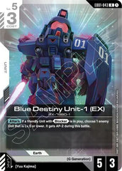 Blue Destiny Unit-1 (EX) - EB01-043 - RARE - Eternal Nexus