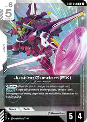 Justice Gundam (EX) - EB01-044 - RARE - Eternal Nexus