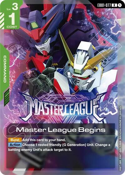 Master League Begins - EB01-077 - RARE - Eternal Nexus