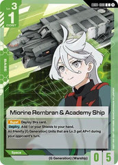 Miorine Rembran & Academy Ship - EB01-088 - COMMON - Eternal Nexus