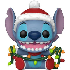 Lilo &amp; Stitch Holiday Stitch with Lights Funko Pop! Vinyl Figure #1504