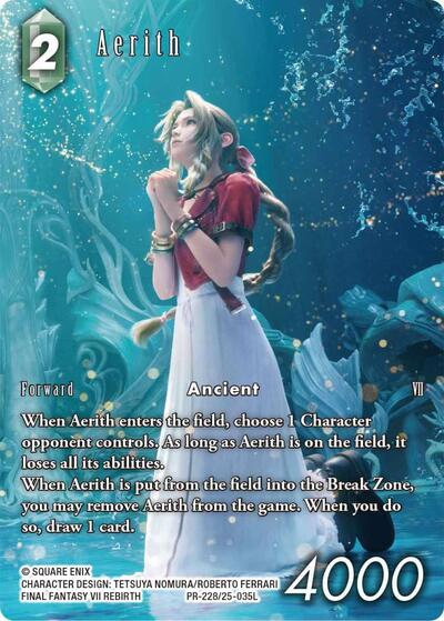 Aerith (July 2026) - PR-228/25-035L - Legend - FF: Promo Cards
