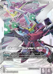 Justice Gundam (EX) (R+) - EB01-044 - Full Art Rare - Eternal Nexus