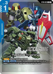 Tactical Training (C+) - ST10-013 - Full Art Common - Starter Deck 10: Generation Pulse