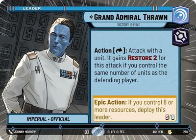 Grand Admiral Thrawn - Victory is Mine - 268 - Rare (Hyperspace) - Ashes of the Empire