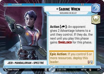 Sabine Wren - Bargaining on Belief - 270 - Common (Hyperspace) - Ashes of the Empire