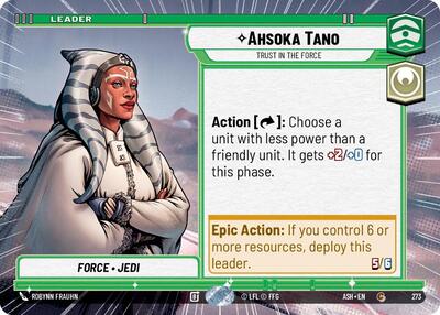 Ahsoka Tano - Trust in the Force - 273 - Common (Hyperspace) - Ashes of the Empire