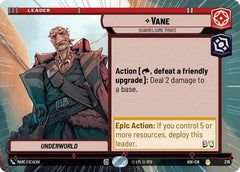 Vane - Quarrelsome Pirate - 276 - Rare (Hyperspace) - Ashes of the Empire