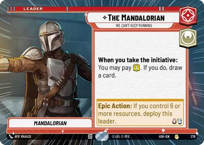 The Mandalorian - We Can't Keep Running - 278 - Rare (Hyperspace) - Ashes of the Empire