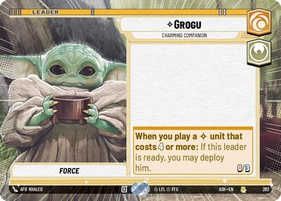 Grogu - Charming Companion - 282 - Rare (Hyperspace) - Ashes of the Empire