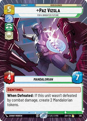 Paz Vizsla - For a Brighter Future - 292 - Rare (Hyperspace) - Ashes of the Empire