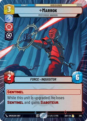 Marrok - Mysterious Warrior - 294 - Rare (Hyperspace) - Ashes of the Empire