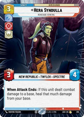Hera Syndulla - Renegade General - 295 - Rare (Hyperspace) - Ashes of the Empire