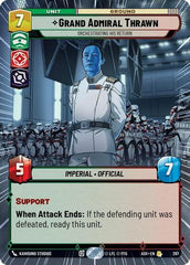 Grand Admiral Thrawn - Orchestrating His Return - 297 - Rare (Hyperspace) - Ashes of the Empire